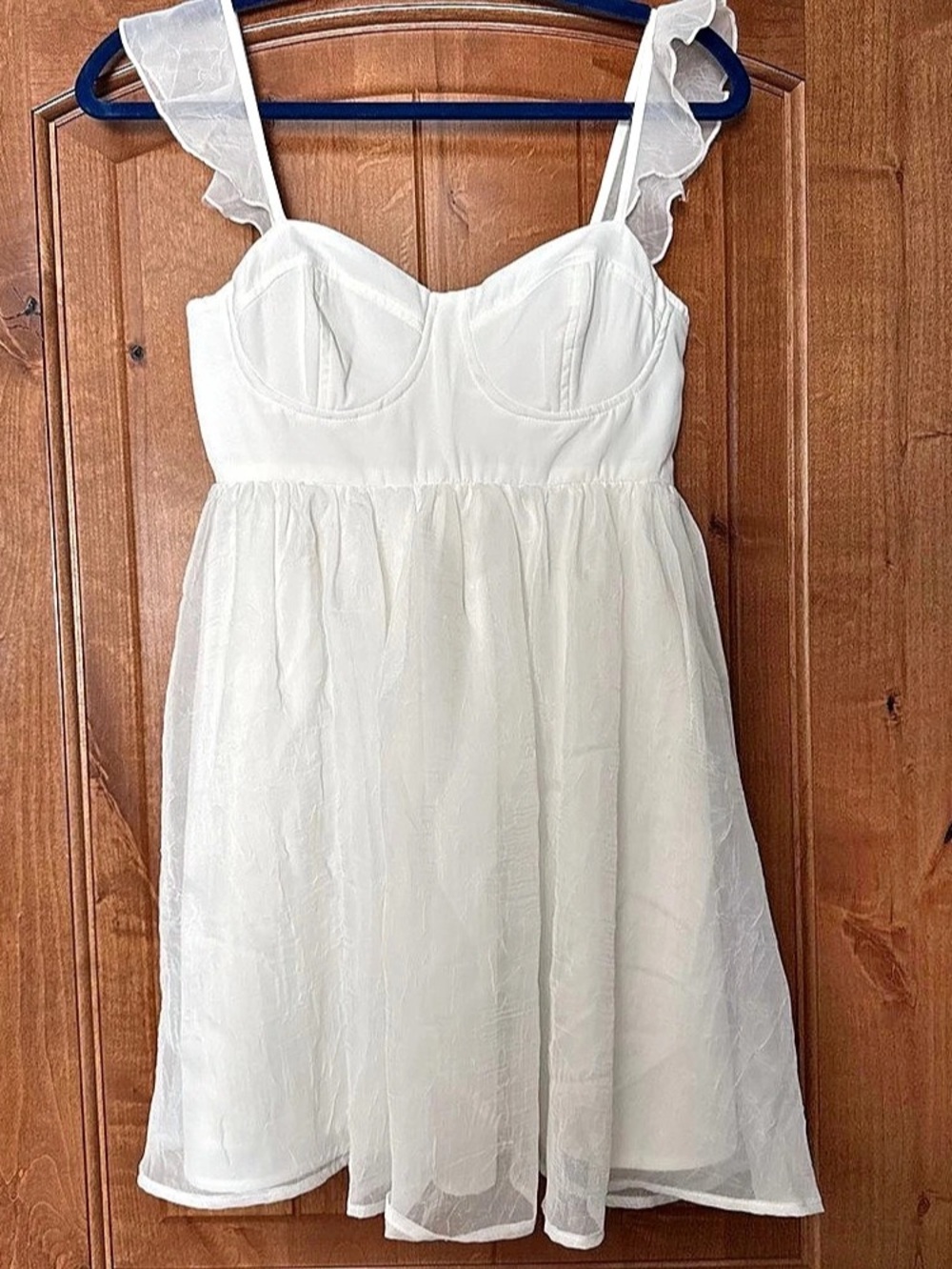 LE LIS White Mini Dress Like New